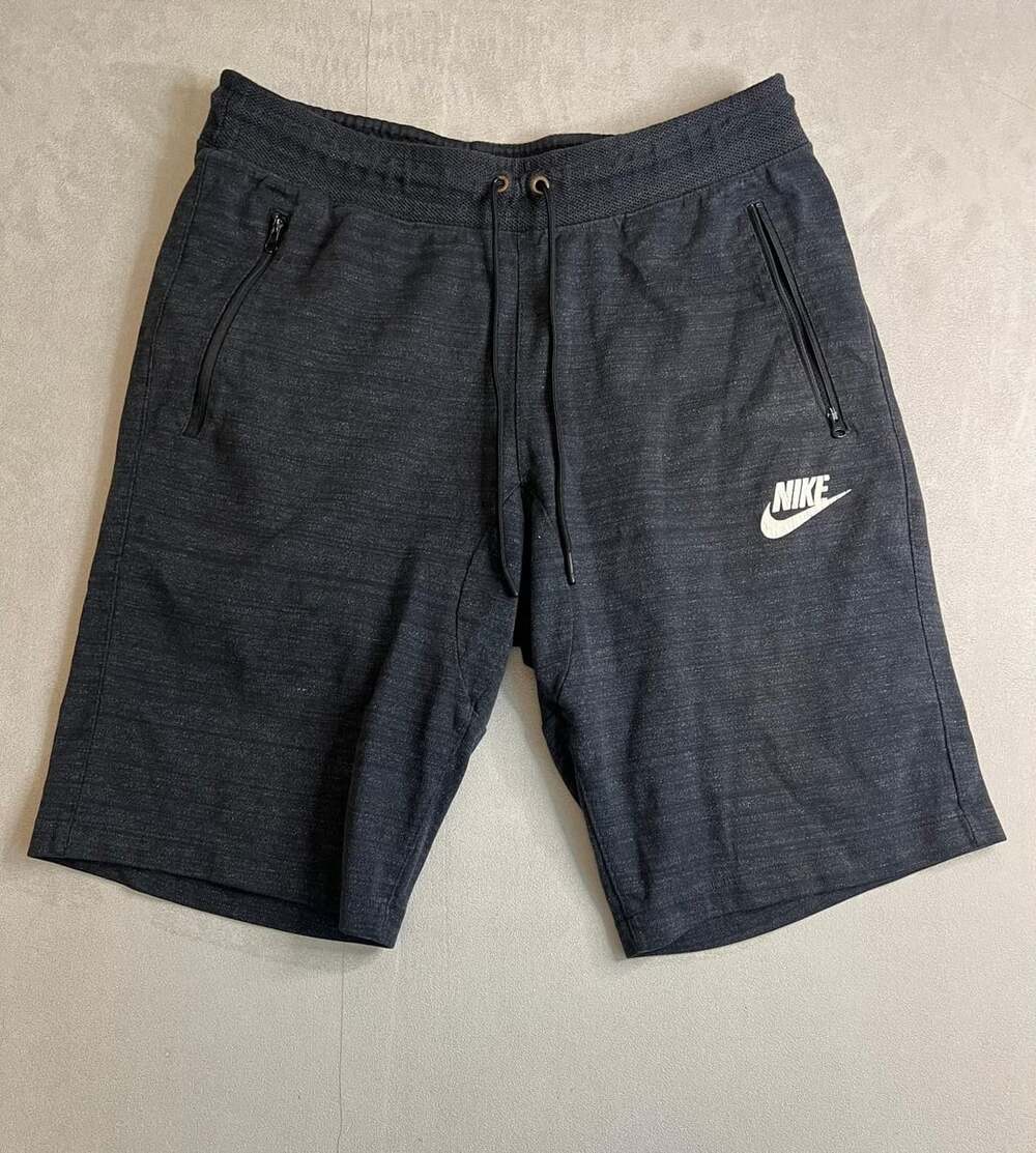 Nike Advance 15 Knit Shorts Black Heather